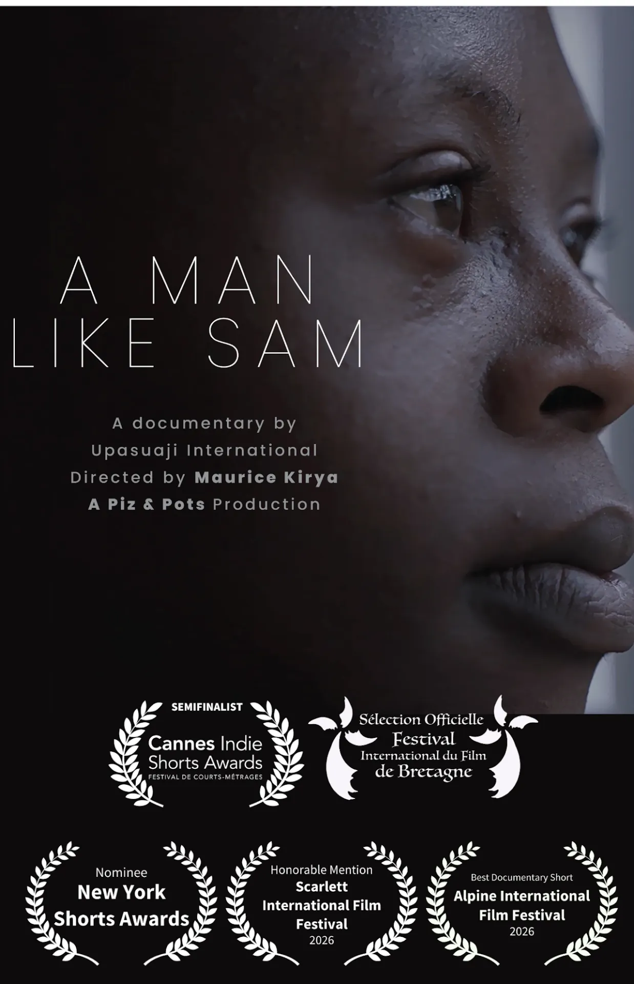 Poster for "A Man Like Sam."